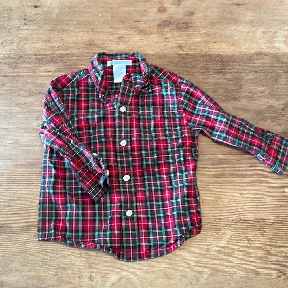 JANIE AND JACK BUTTON DOWN